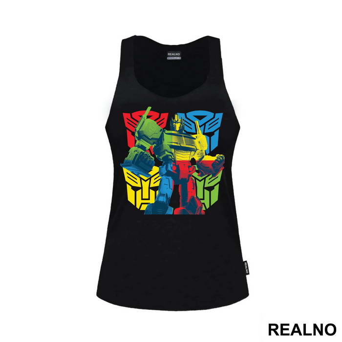 Retro Art Optimus Prime - Transformers
