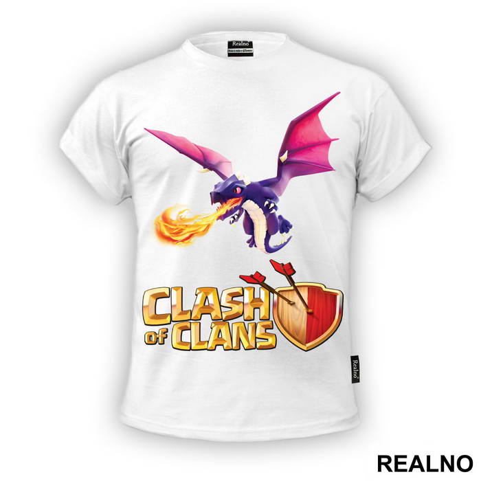 Dragon Level 2 - Clash of Clans - Majica