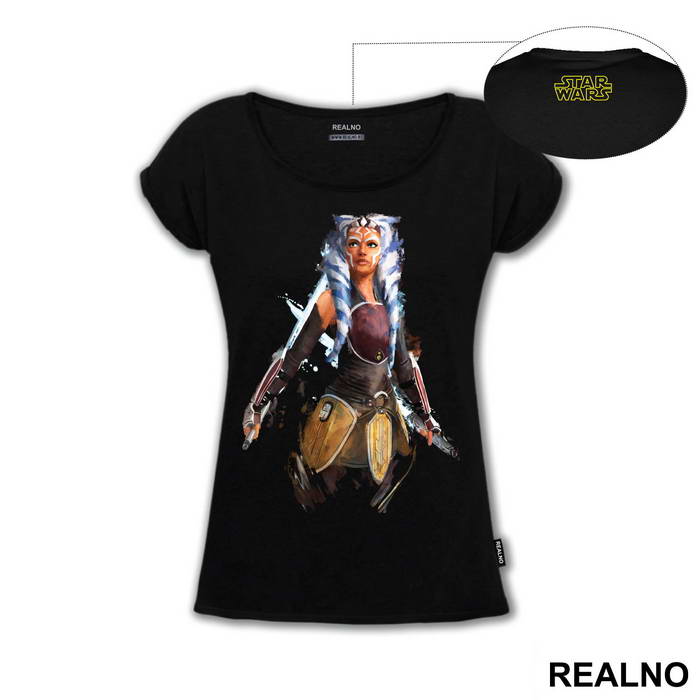 Ahsoka Tano With Light Sabers - Mandalorian - Star Wars