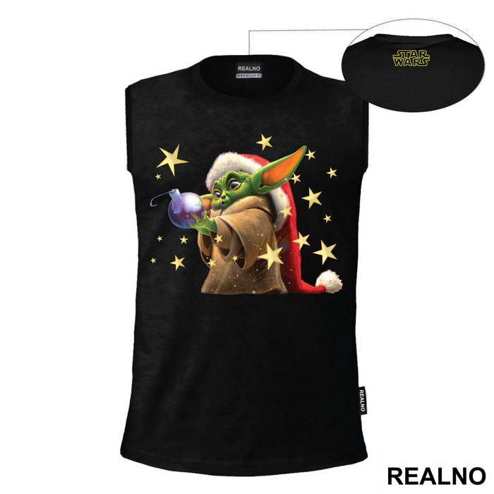 Baby Yoda Holding An Ornament - Yoda - Mandalorian - Star Wars