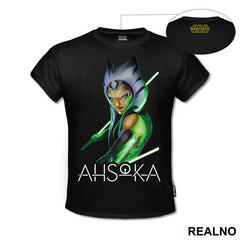 Ahsoka Tano With Green Lightsabers - Mandalorian - Star Wars
