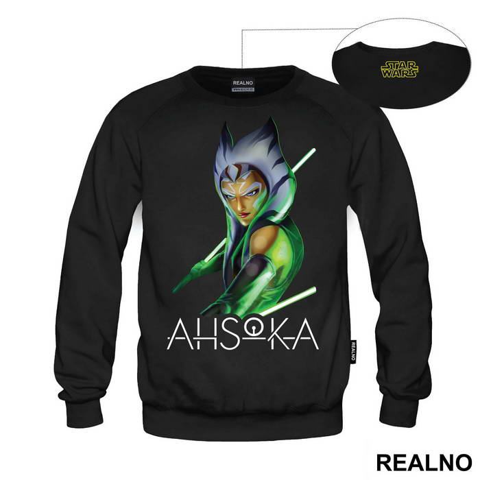 Ahsoka Tano With Green Lightsabers - Mandalorian - Star Wars
