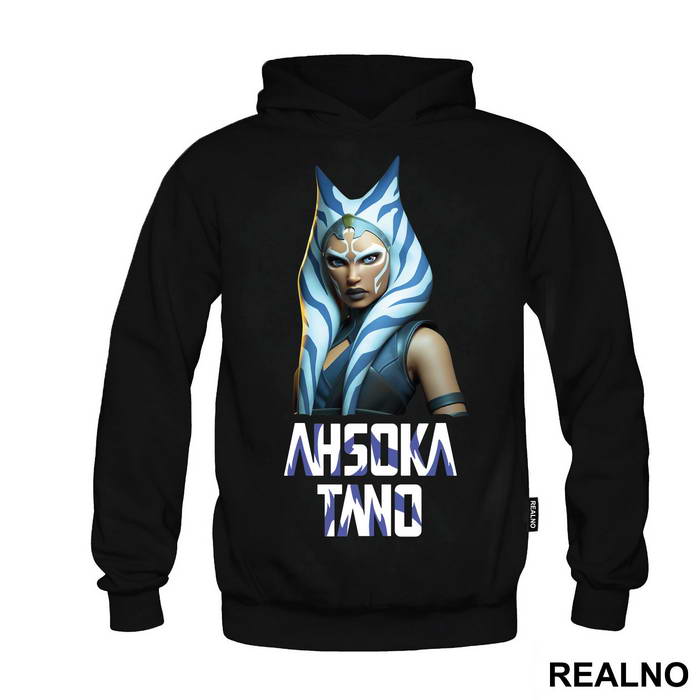 Ahsoka Text And Portrait- Mandalorian - Star Wars