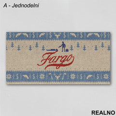 Knited Scene - Fargo - Slika na platnu - Kanvas