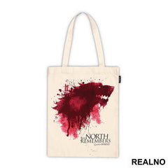 The North Remembers - Bloody Wolf Sigil - House Stark - Game Of Thrones - GOT