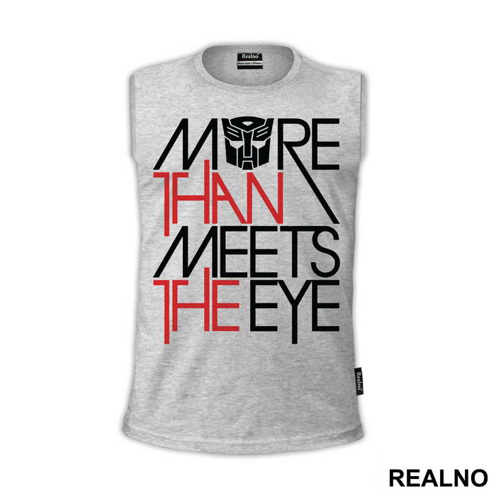 More Then Meets The Eye - Transformers - Majica