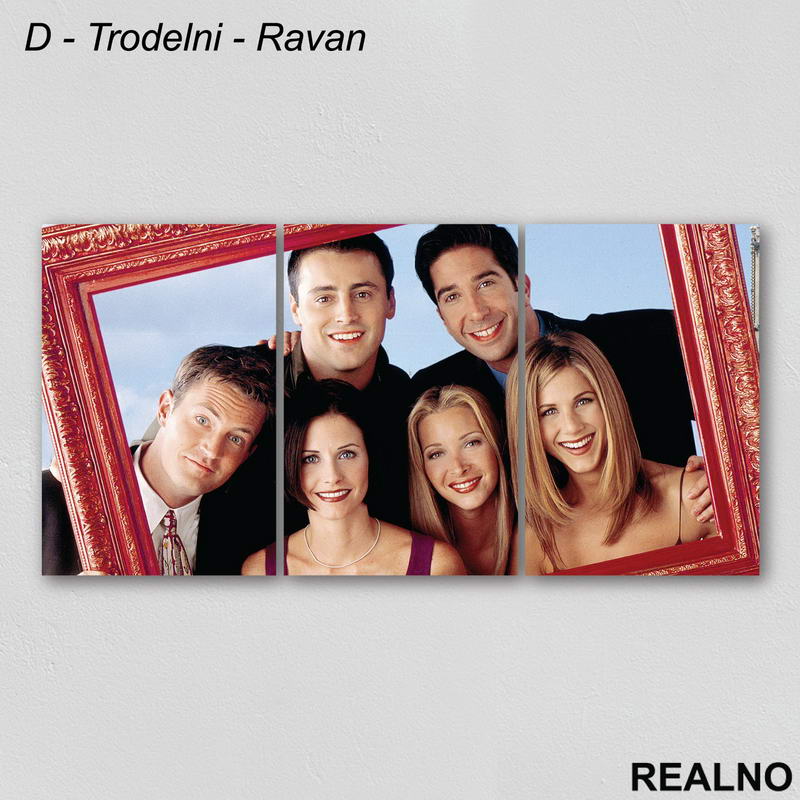 In The Frame - Friends - Slika na platnu - Kanvas