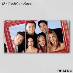 In The Frame - Friends - Slika na platnu - Kanvas