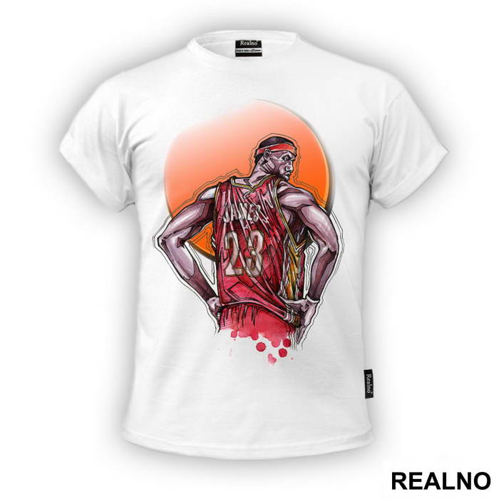 Lebron James Cleveland Cavaliers 23 Art - NBA - Košarka
