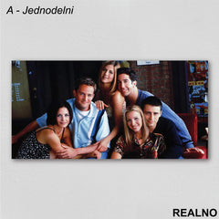 Smiling Group - Friends - Slika na platnu - Kanvas