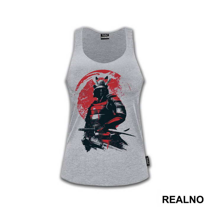 Black And Red Samurai - Art - Majica