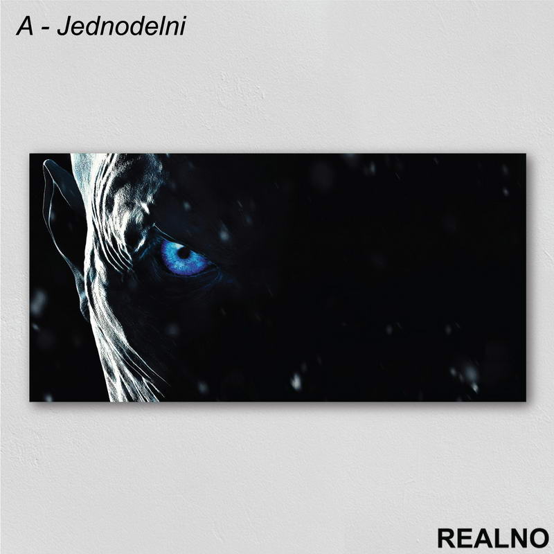 White Walker - Eye - Game Of Thrones - GOT - Slika na platnu - Kanvas