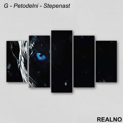 White Walker - Eye - Game Of Thrones - GOT - Slika na platnu - Kanvas