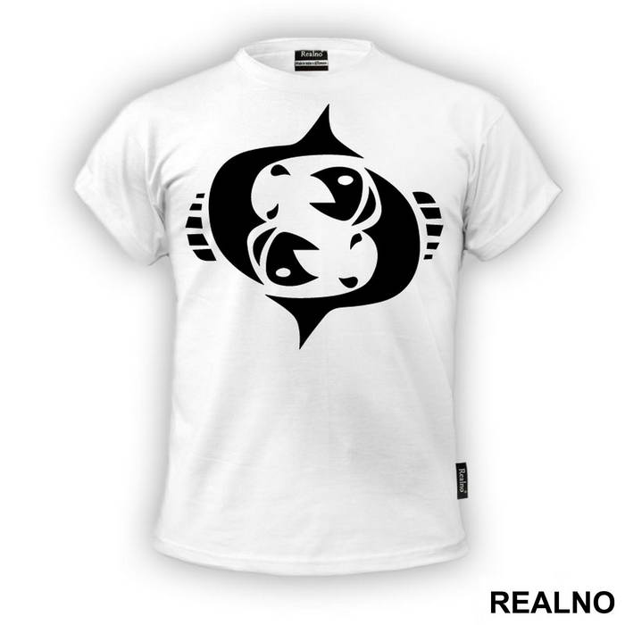 Zodiac - Stencil - Pisces - Ribe - Horoskop