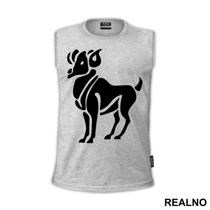 Zodiac - Stencil - Aries - Ovan - Horoskop