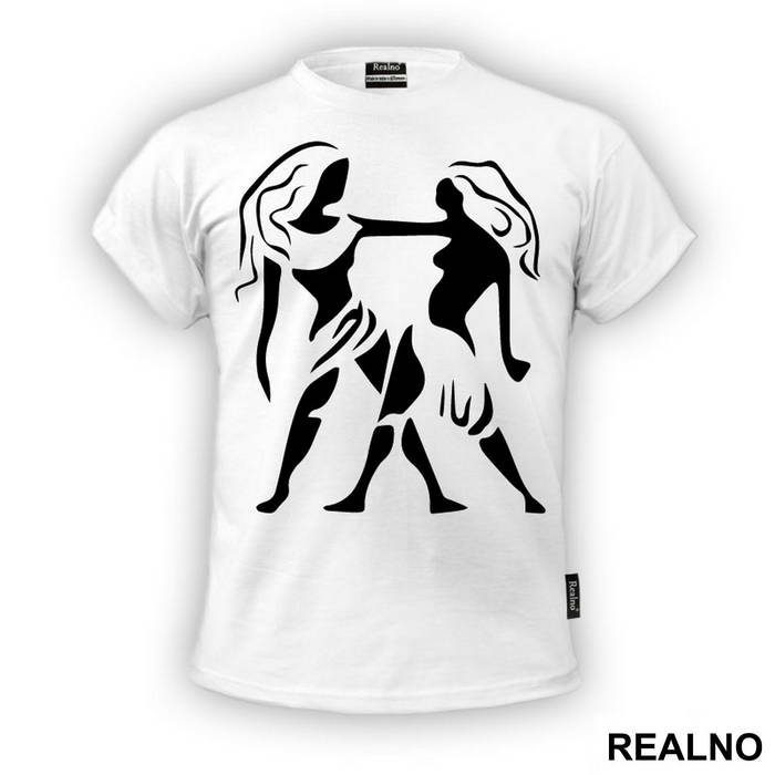 Zodiac - Stencil - Gemini - Blizanci - Horoskop