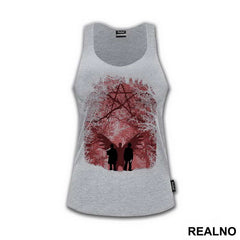 Brothers And Angel - Red - Supernatural