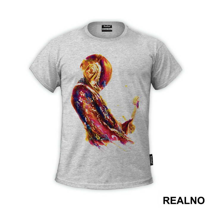 Daft Punk Red Spill - Art - Majica