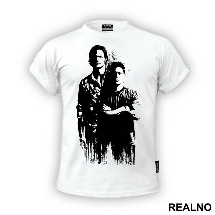 Sam And Dean - Black - Supernatural