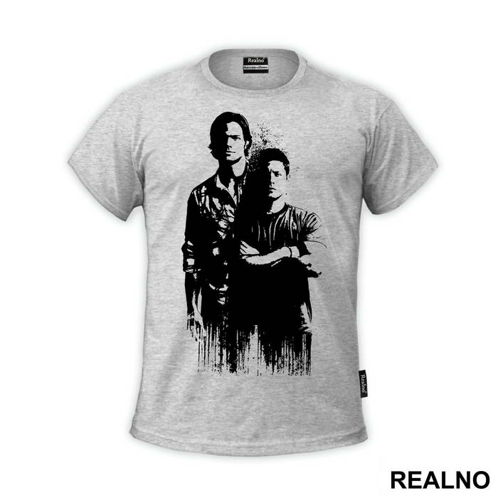 Sam And Dean - Black - Supernatural