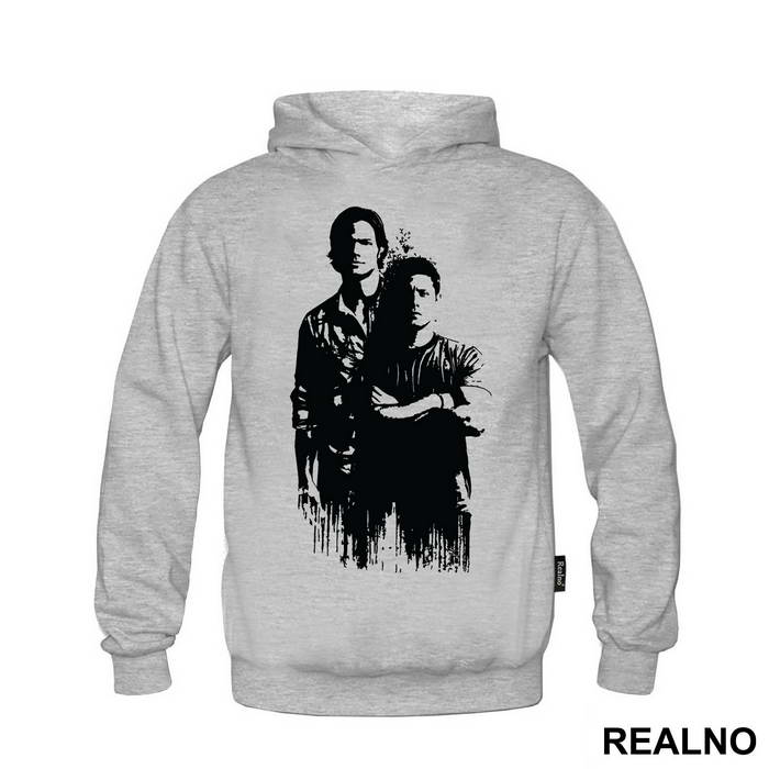 Sam And Dean - Black - Supernatural