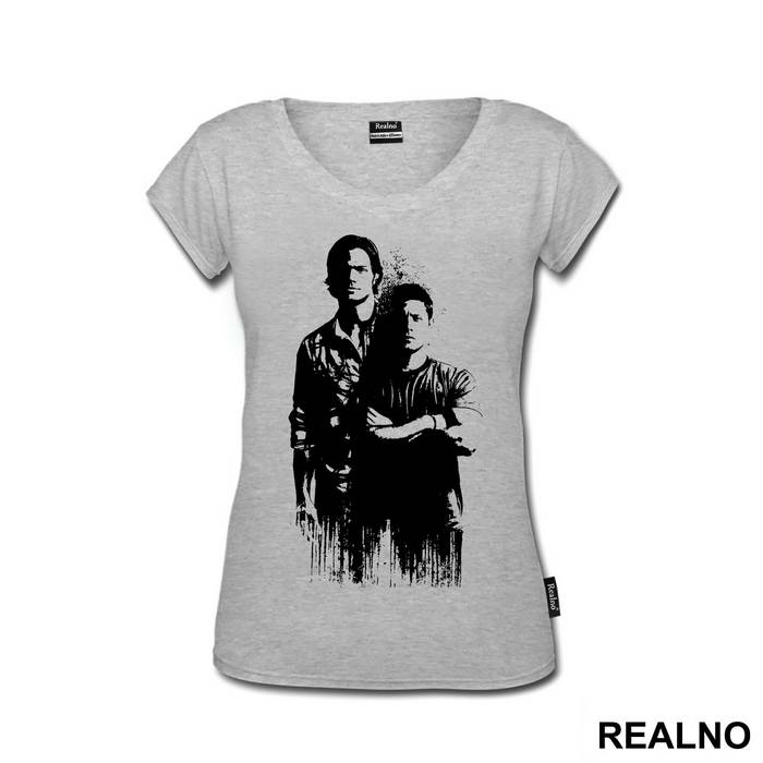 Sam And Dean - Black - Supernatural