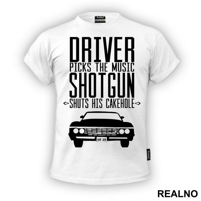 Driver Picks The Music, Shotgun Shuts His Cakehole - Supernatural