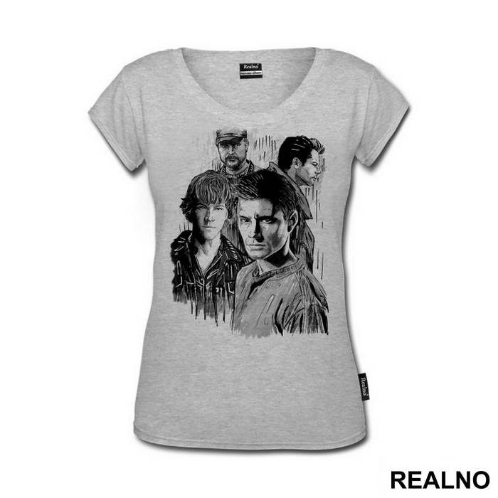Dean, Sam, Castiel And Bobby - Supernatural