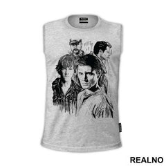 Dean, Sam, Castiel And Bobby - Supernatural