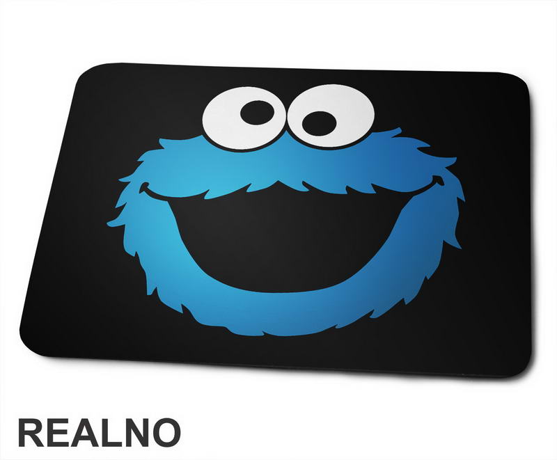 Cookie Monster - Head - Crtani Filmovi - Podloga za miš