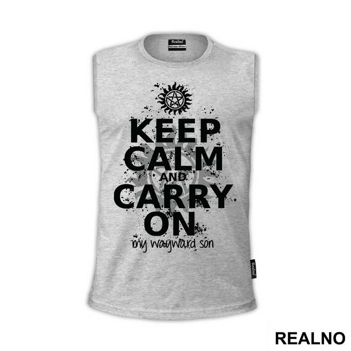 Keep Calm And Carry On My Wayward Son - Dots - Supernatural