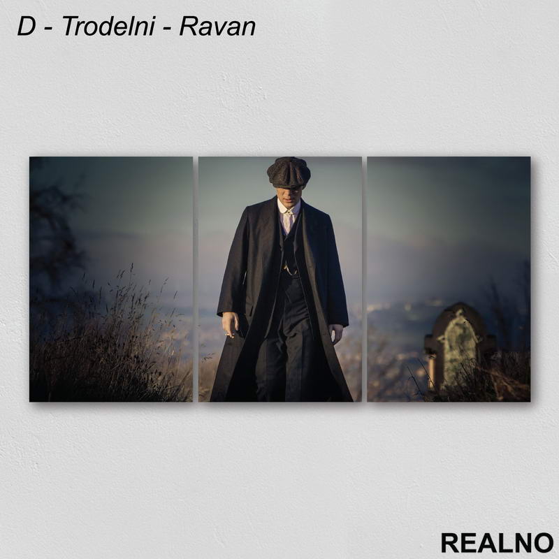 Thomas Shelby Walking - Peaky Blinders - Slika na platnu - Kanvas