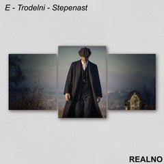 Thomas Shelby Walking - Peaky Blinders - Slika na platnu - Kanvas