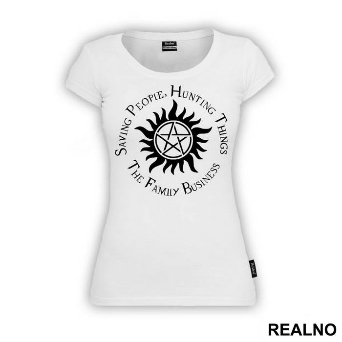 Saving People, Hunting Things - The Family Business Circle And Protection Tattoo - Supernatural