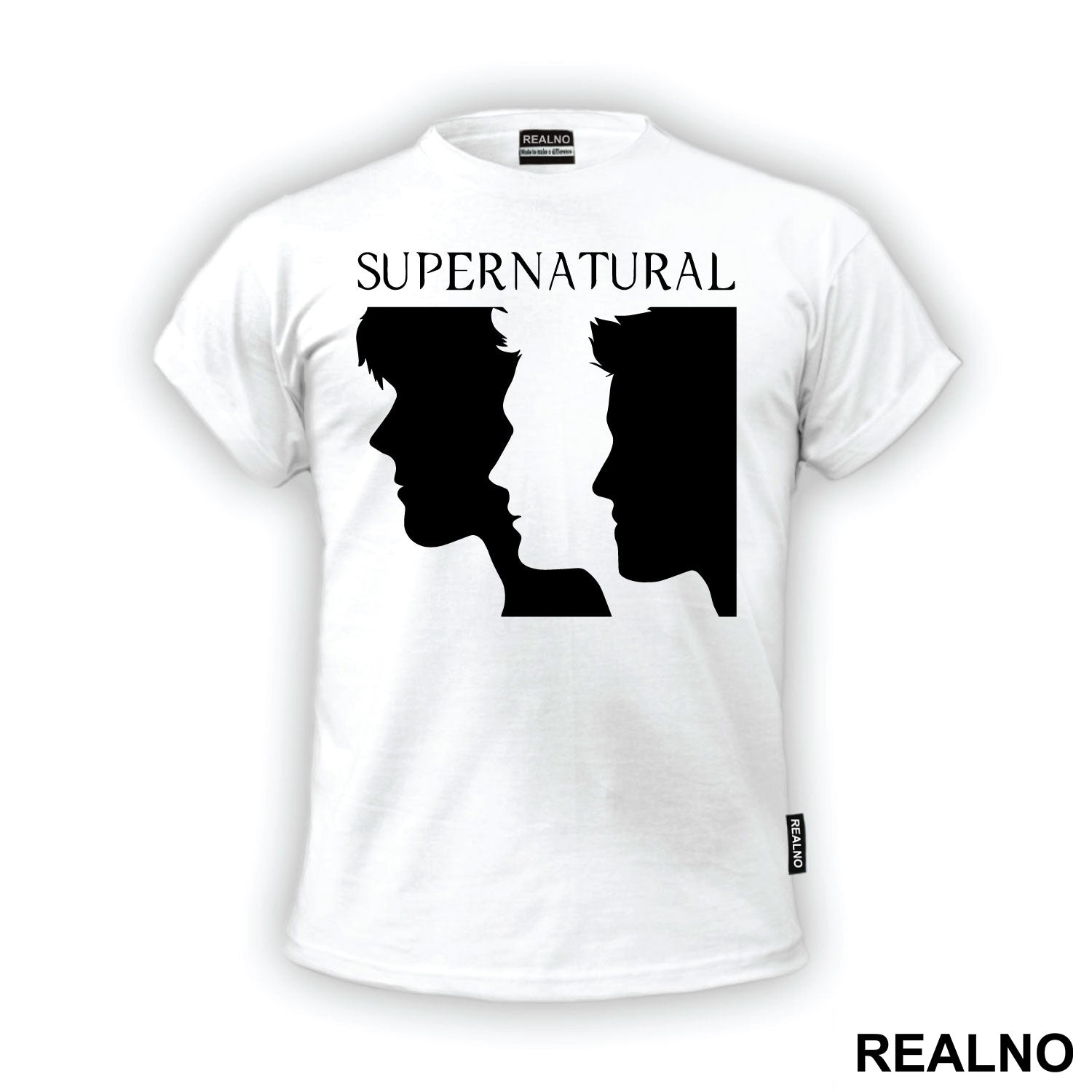 Black Outlines - Sam, Dean And Cas - Supernatural