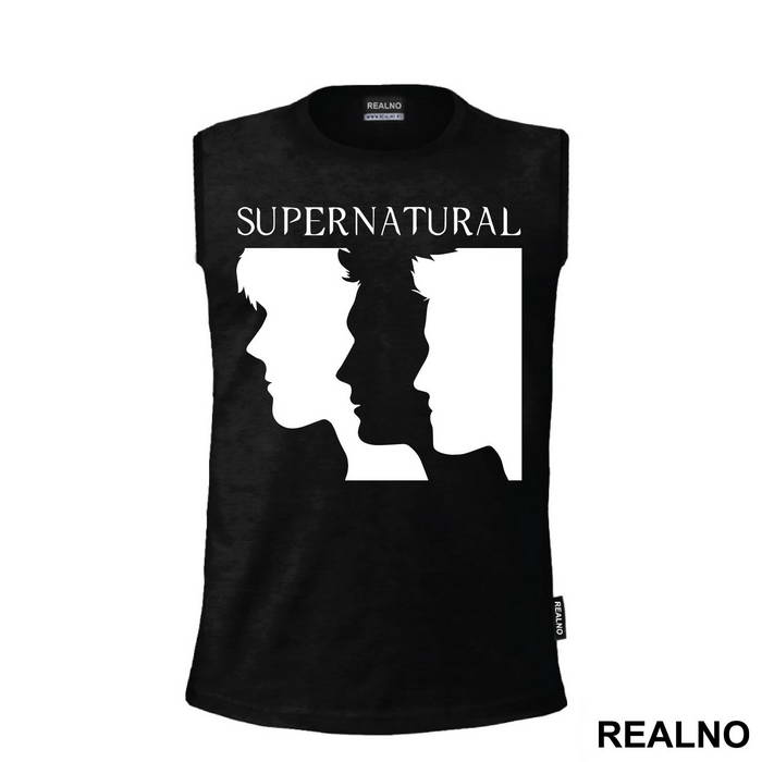 Black Outlines - Sam, Dean And Cas - Supernatural