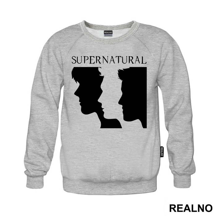 Black Outlines - Sam, Dean And Cas - Supernatural