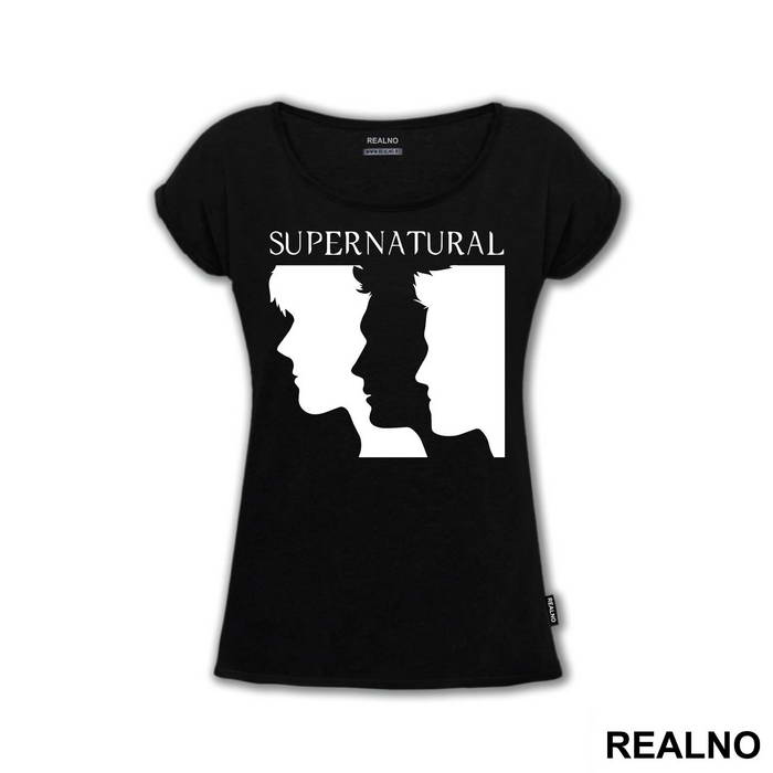 Black Outlines - Sam, Dean And Cas - Supernatural