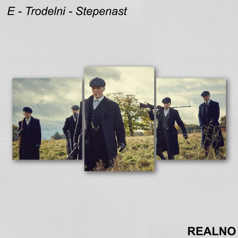 Thomas, John And Finn Shelby - Peaky Blinders - Slika na platnu - Kanvas