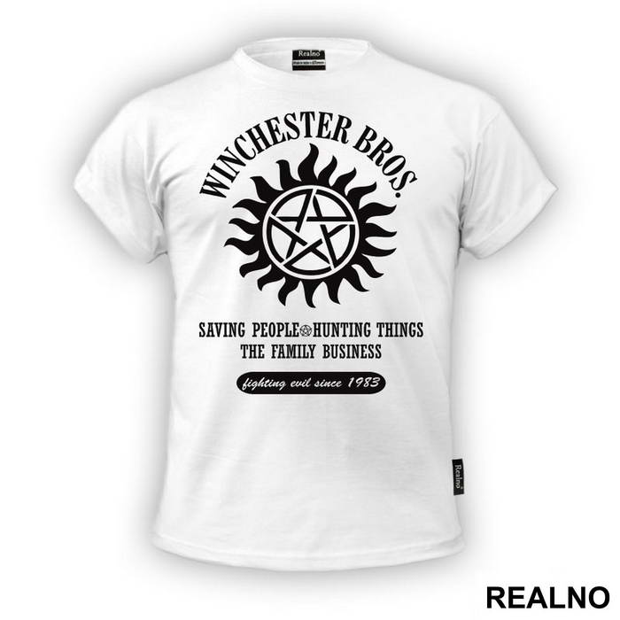 Winchesters Bros. Fighting Evil Since 1983 - Supernatural