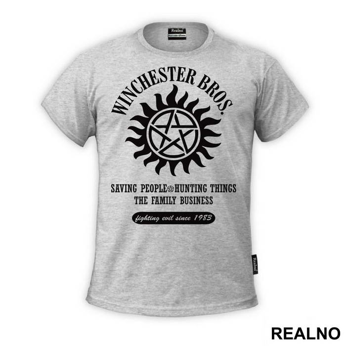 Winchesters Bros. Fighting Evil Since 1983 - Supernatural