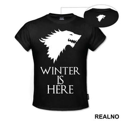 Winter Is Here - Gray Dire Wolf Sigil - House Stark - Game Of Thrones - GOT