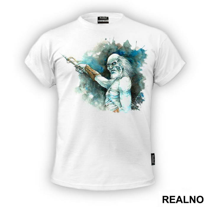 White Walker - White Knight - Watercolor - Game Of Thrones - GOT