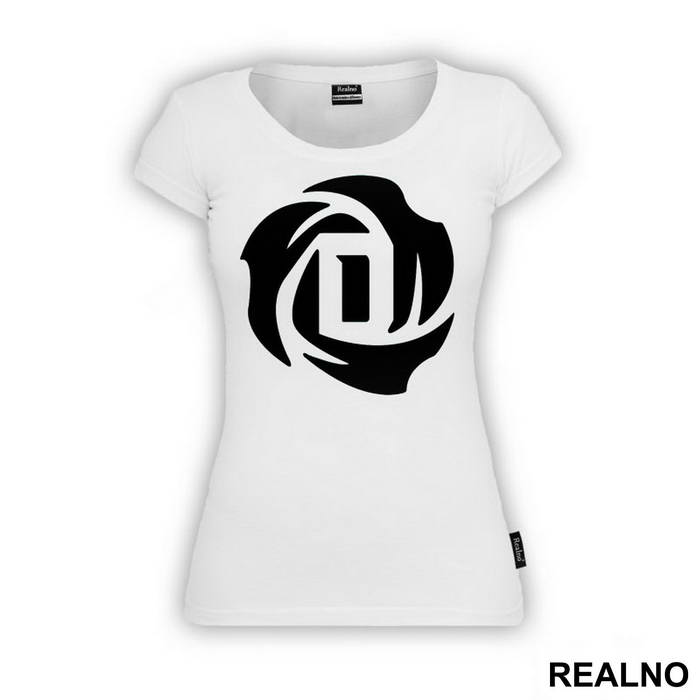 Derrick Rose Logo Black - NBA - Košarka