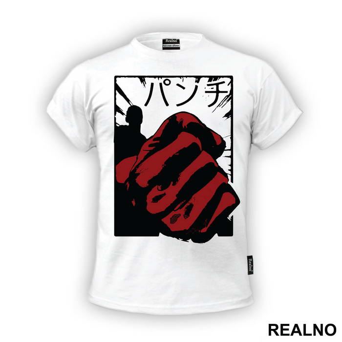 Silhouette Fist - One Punch Man - Majica