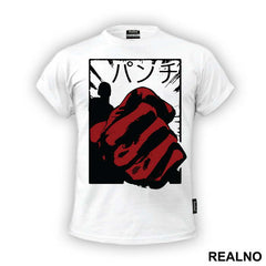 Silhouette Fist - One Punch Man - Majica