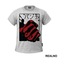 Silhouette Fist - One Punch Man - Majica