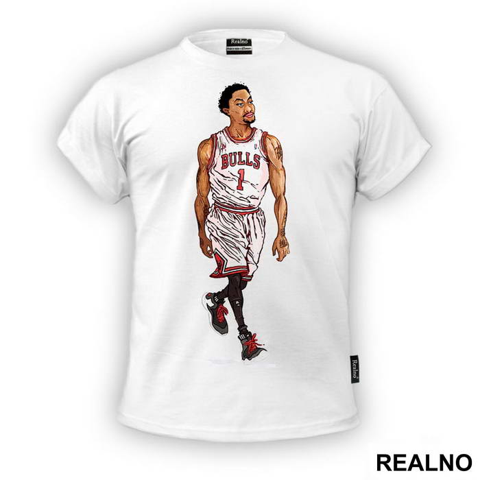 Derrick Rose Art - NBA - Košarka