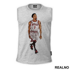 Derrick Rose Art - NBA - Košarka