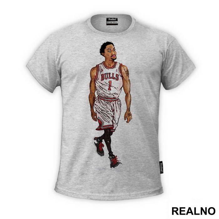 Derrick Rose Art - NBA - Košarka